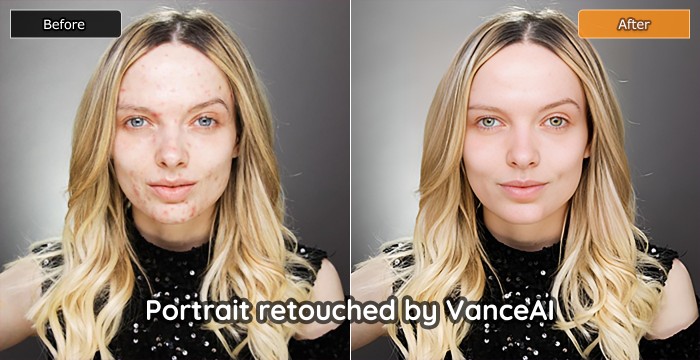 VanceAI Portrati Retoucher